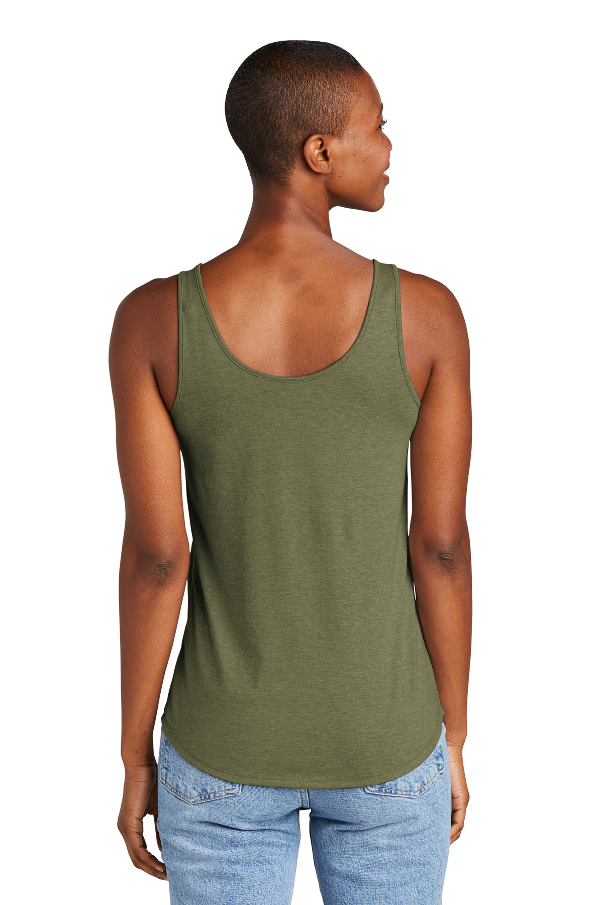 District Women's Perfect Tri Relaxed Tank DT151 78