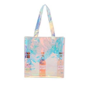 Holographic Rainbow Work Bag 2