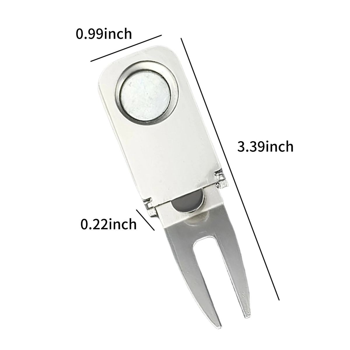 Durable Golf Divot Tool for Turf and Cigar Rest 2