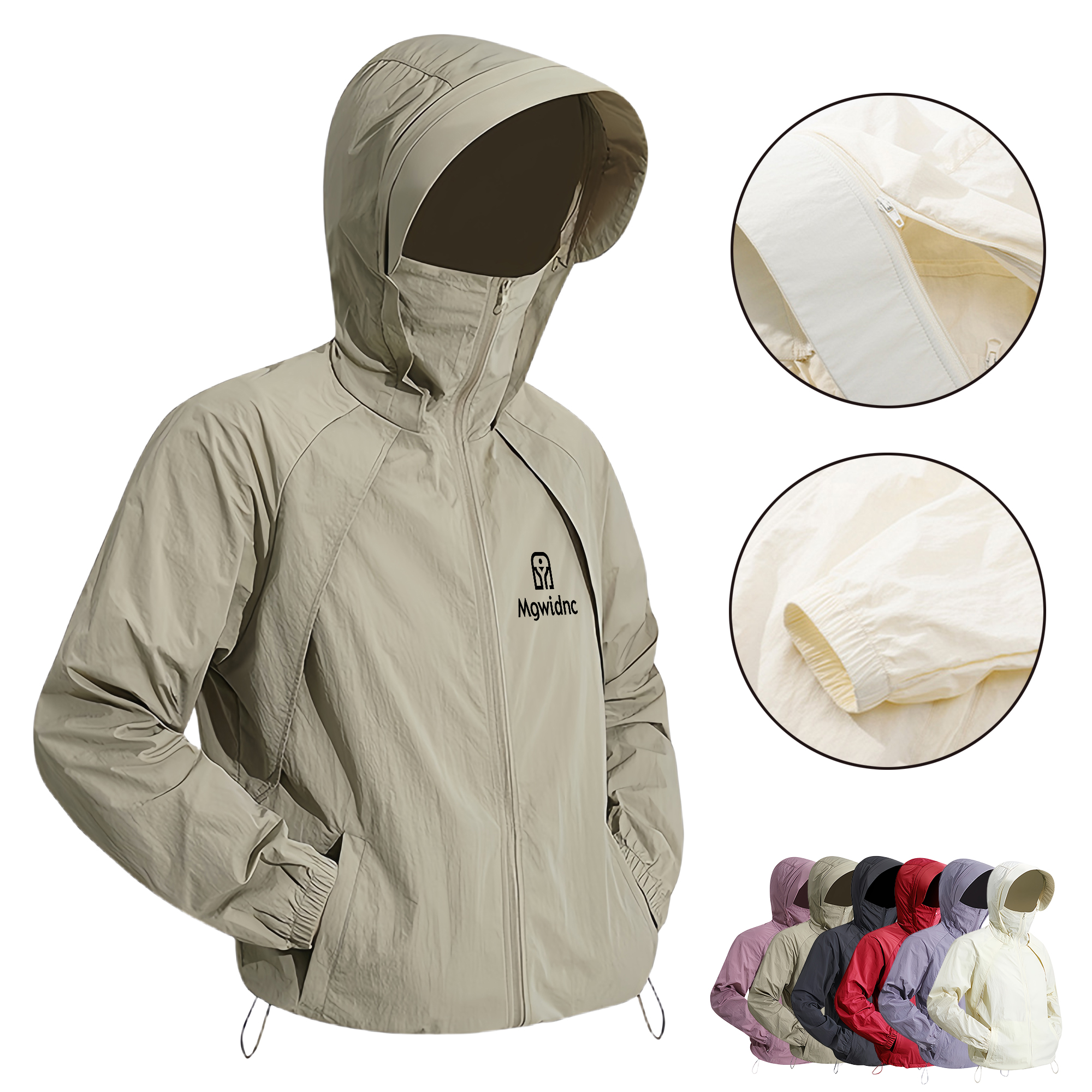 UPF 50+ Summer Sun Protection Jacket for Couples 7