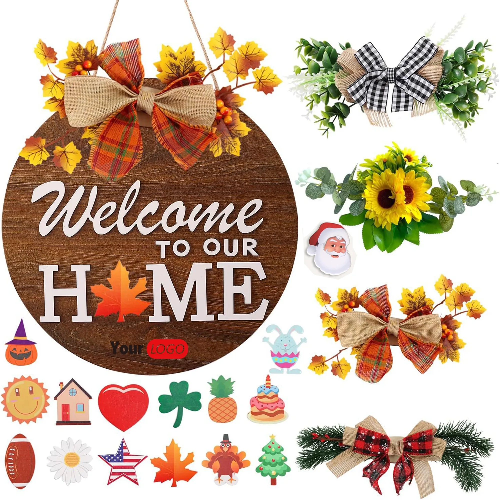 Glowing Christmas Welcome Listing Decoration 2