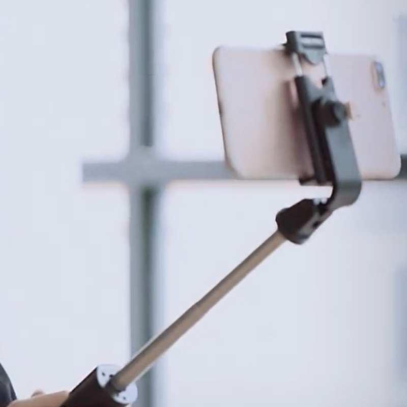 Retractable Tripod Selfie Stick with Bluetooth 4