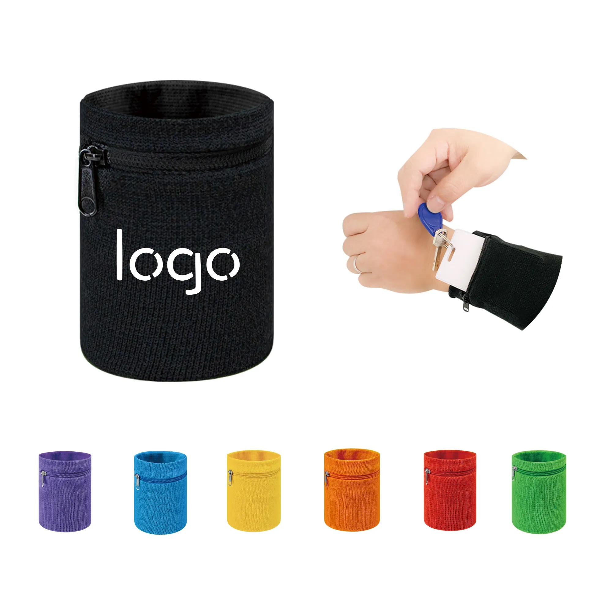 Versatile Zipper Wristband 9