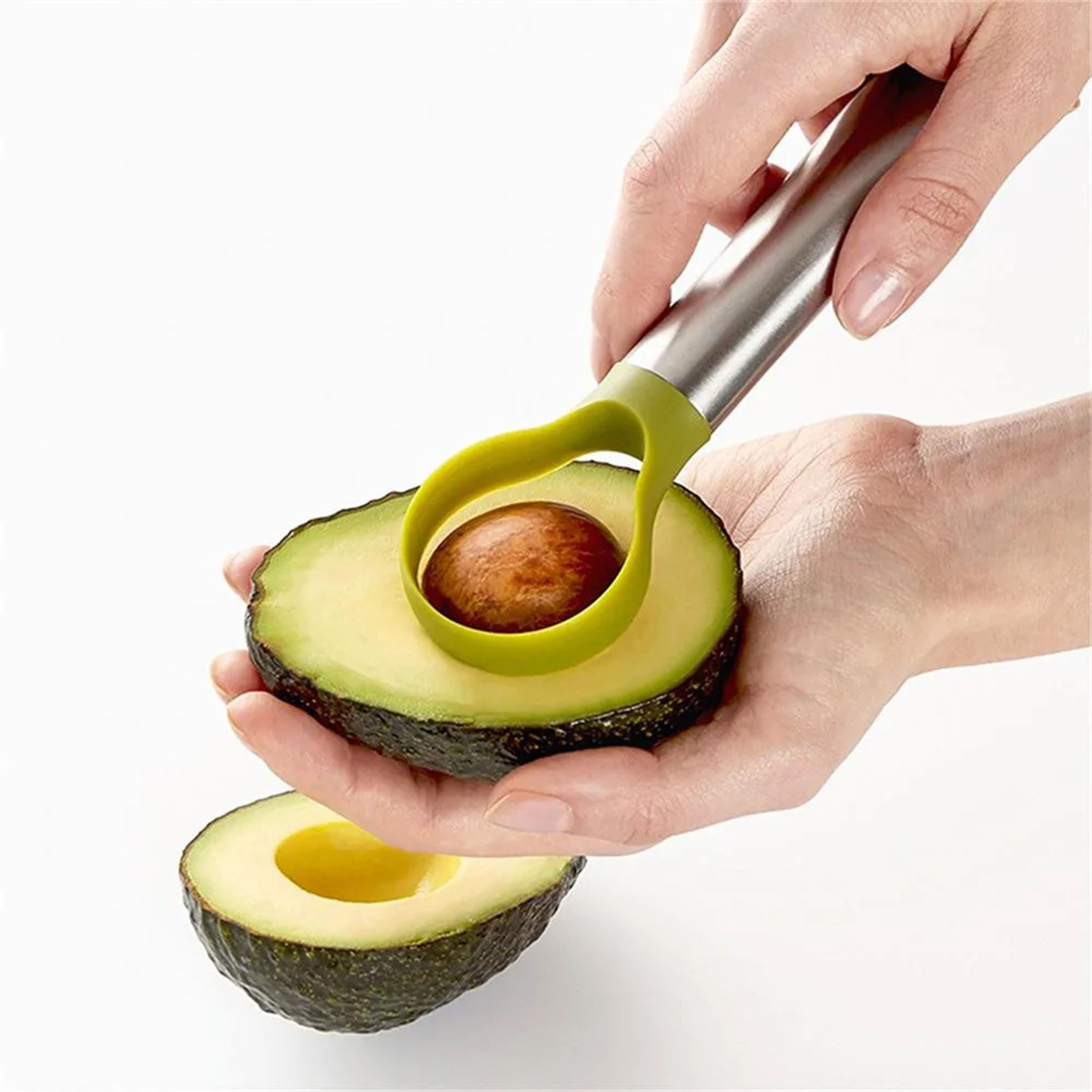 Stainless Steel Durable Fruit Slicer With Nuclei Removal ?C Quick And Convenient 1