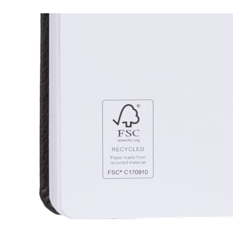 5” x 7” FSC® Recycled Pebble Hard Bound Journal 47
