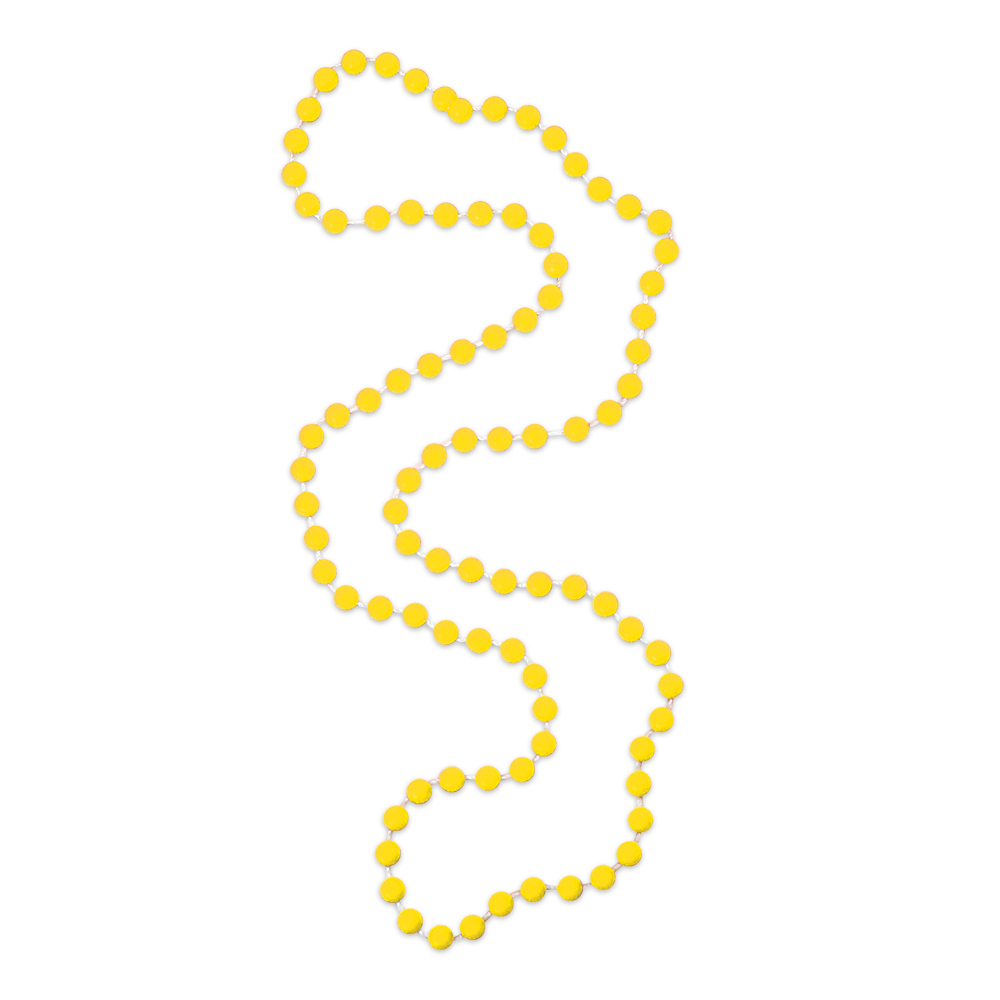 Yellow Candy Bead Necklace 3