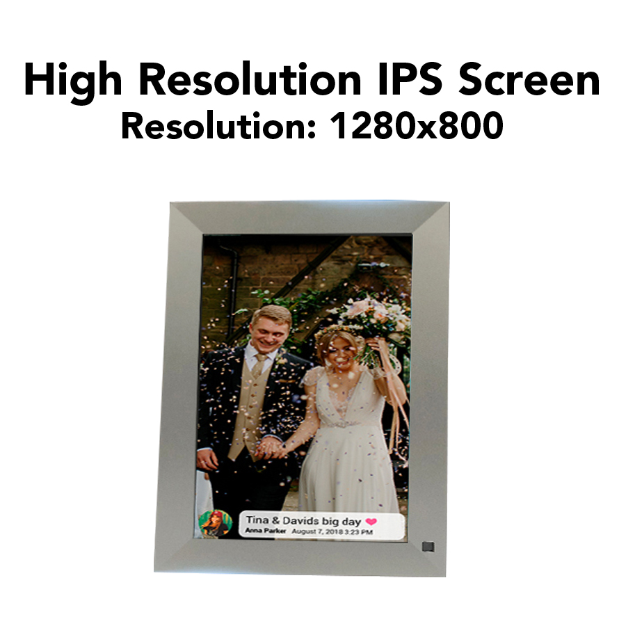 10" Wi-Fi Digital Picture Frame – App-Controlled, Remote Photo & Video Updates 31