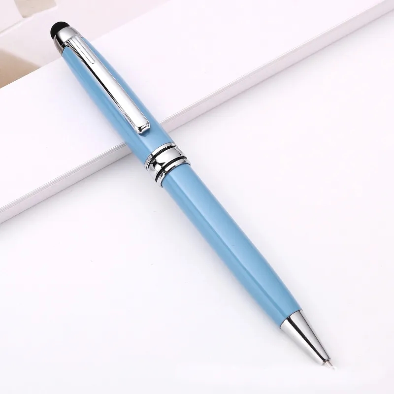 Metal Twist Action Ballpoint Stylus Pen 2