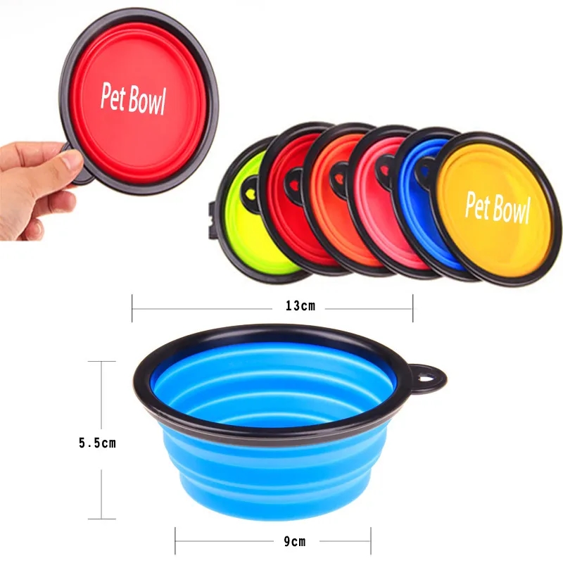 Collapsible Silicone Pet Bowl 1