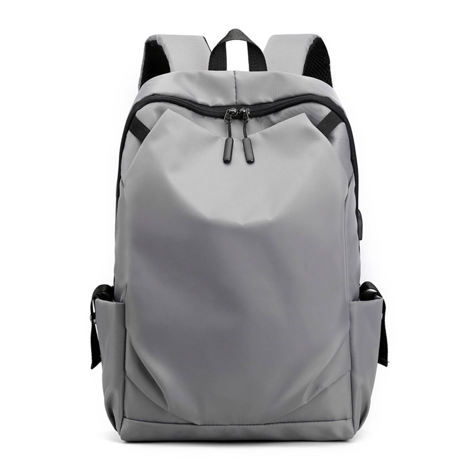 Nylon Computer Backpack With USB Charging Port 6