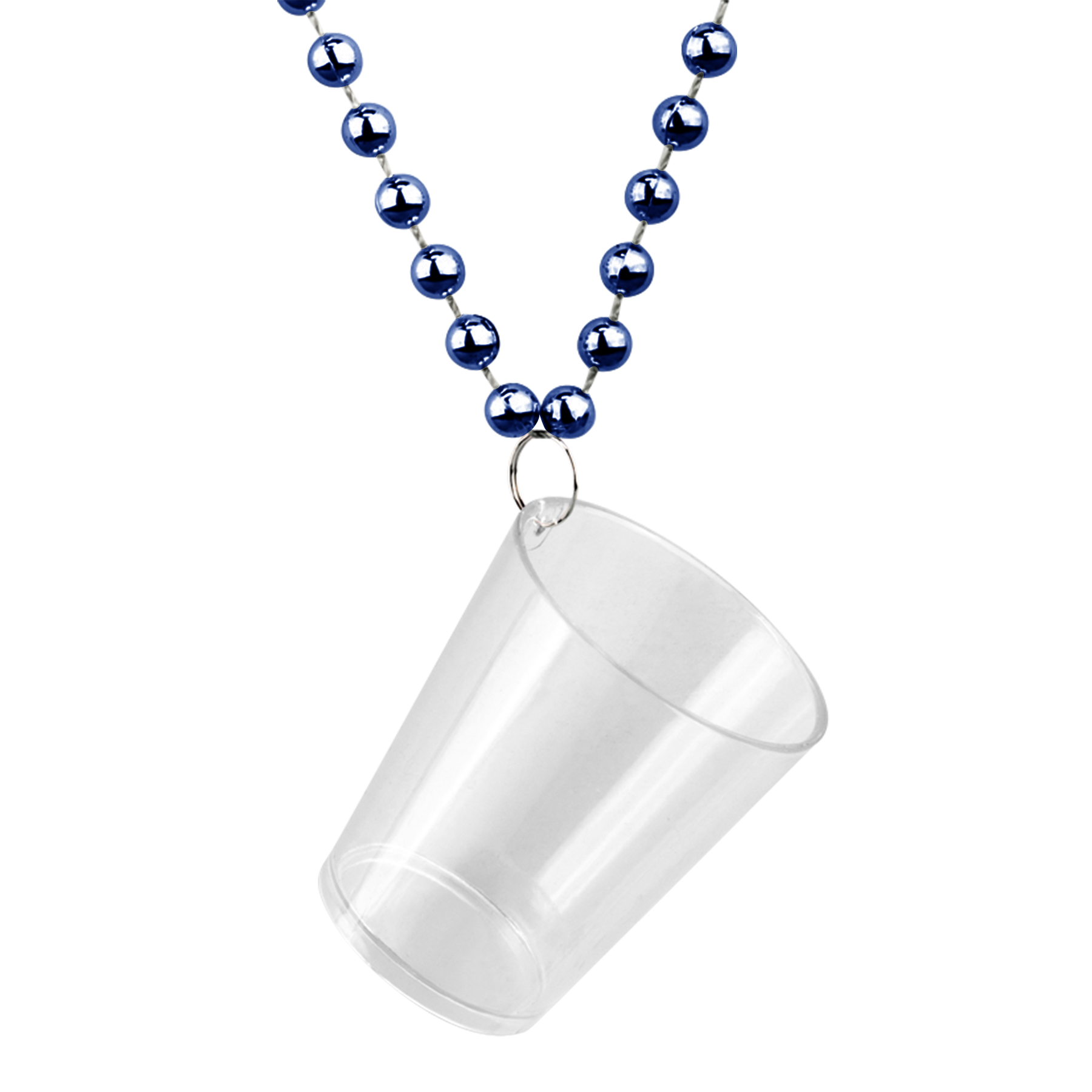 Plastic Shot Glass With Beaded Chain For Parties & Events 13