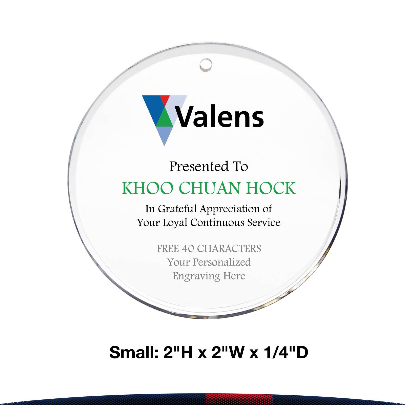 Trprin Circular Ornament Plaque 1