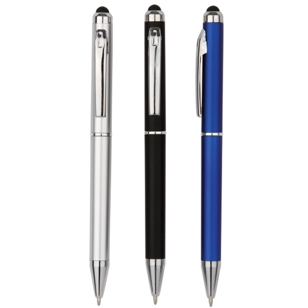 Stylus Ballpoint Pen with Metallic Finish 2