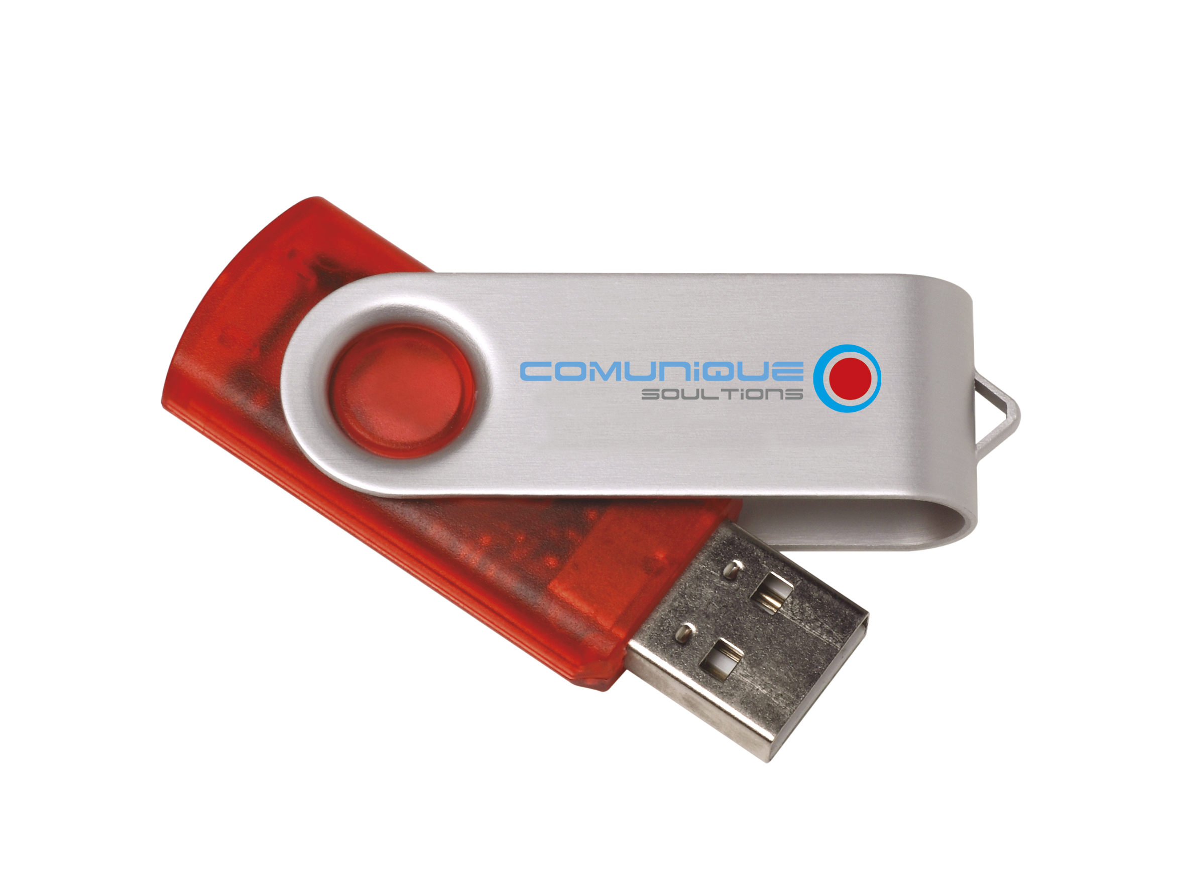 Universal Source® 2 GB Translucent Folding USB 2.0 Flash Drive 12