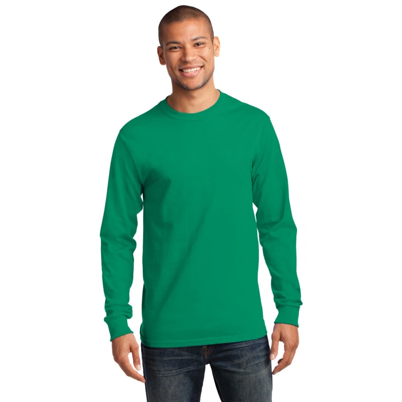Port & Company Long Sleeve Essential Tee. 153