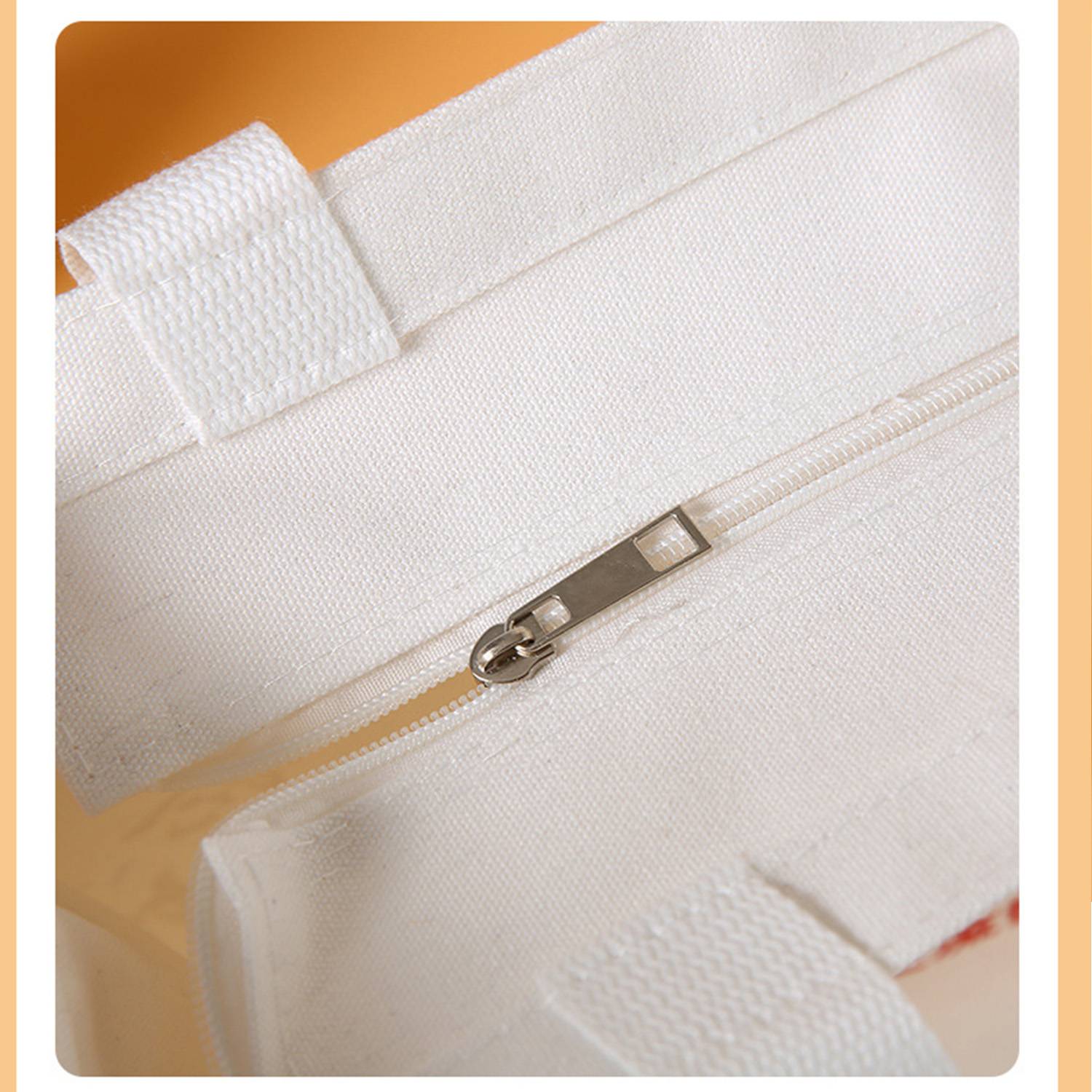 Customized Canvas Tote Bag, custom tote bag with logo imprint 5