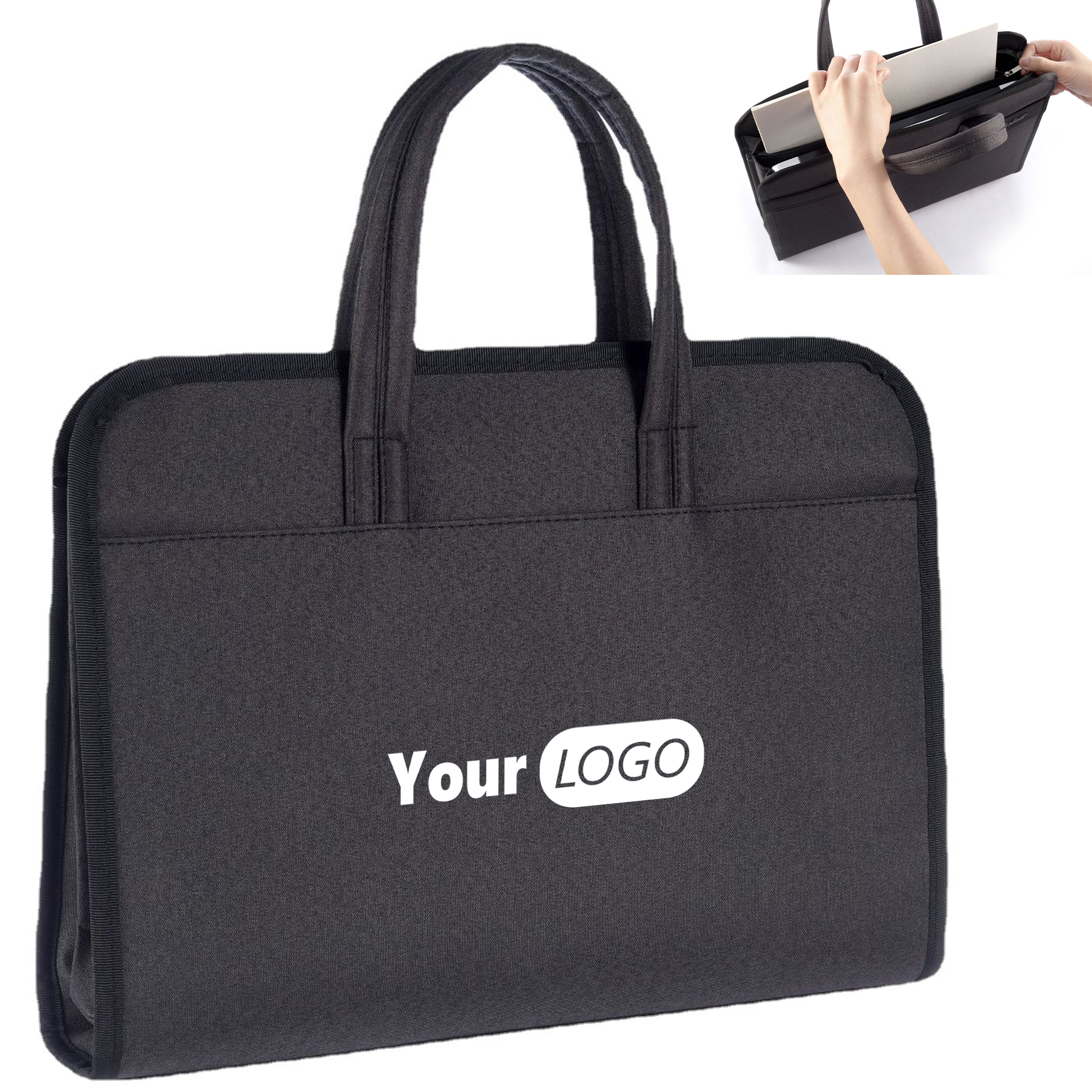 Oxford Large capacity business commuter computer bag 1