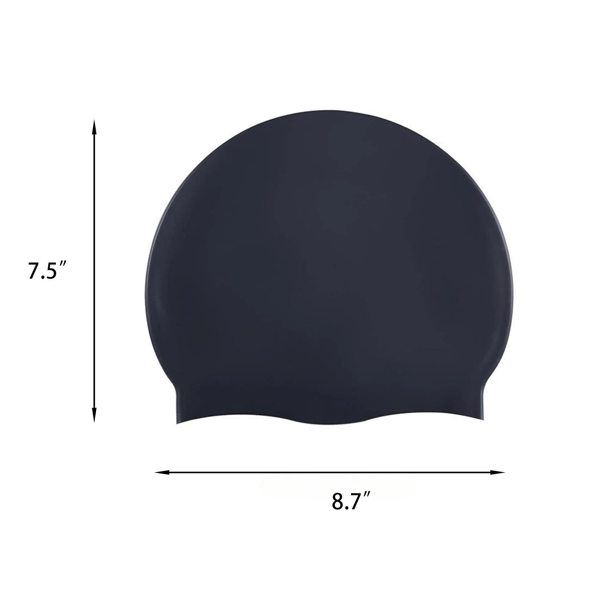 MOQ50 Silicone Swimming Cap 3