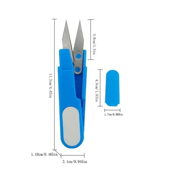 Vibrant Colorful Plastic Scissors 6
