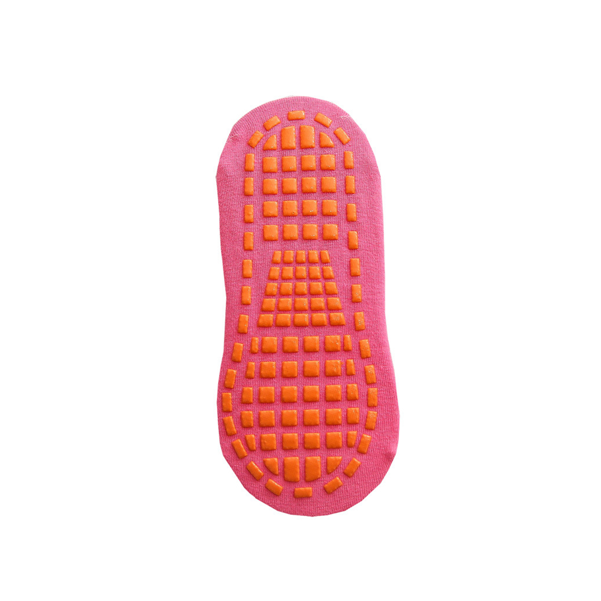 Poly Cotton Pilates Grip Sock With Traction Dots 4