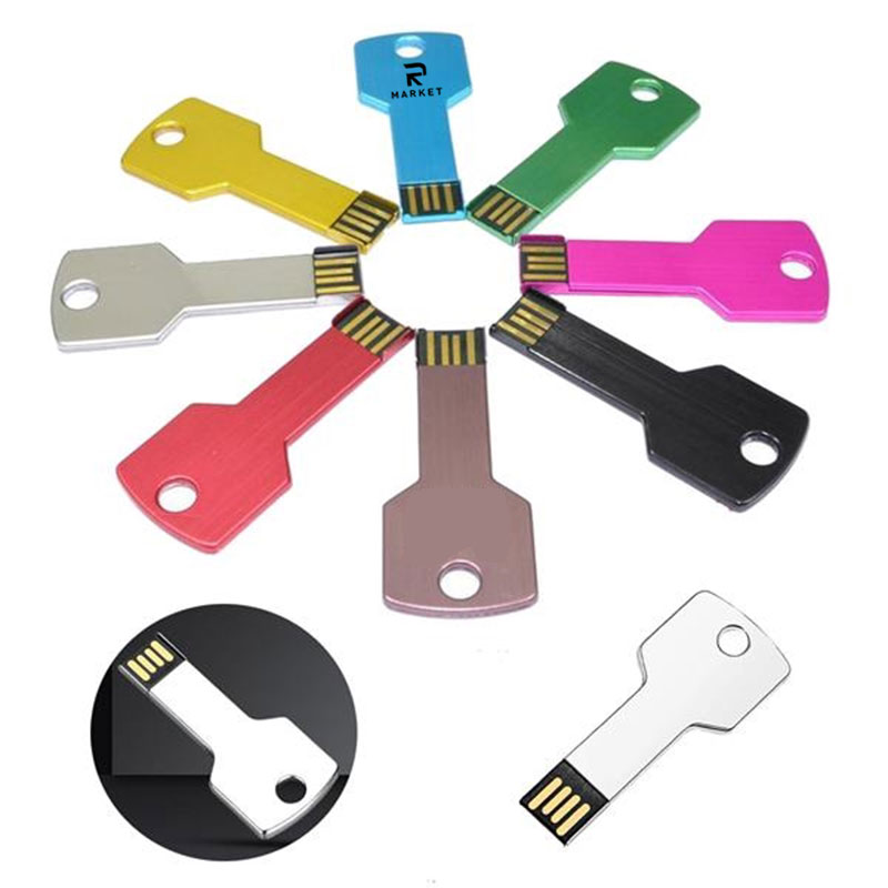 Metal Key Shaped USB Flash Drive 3