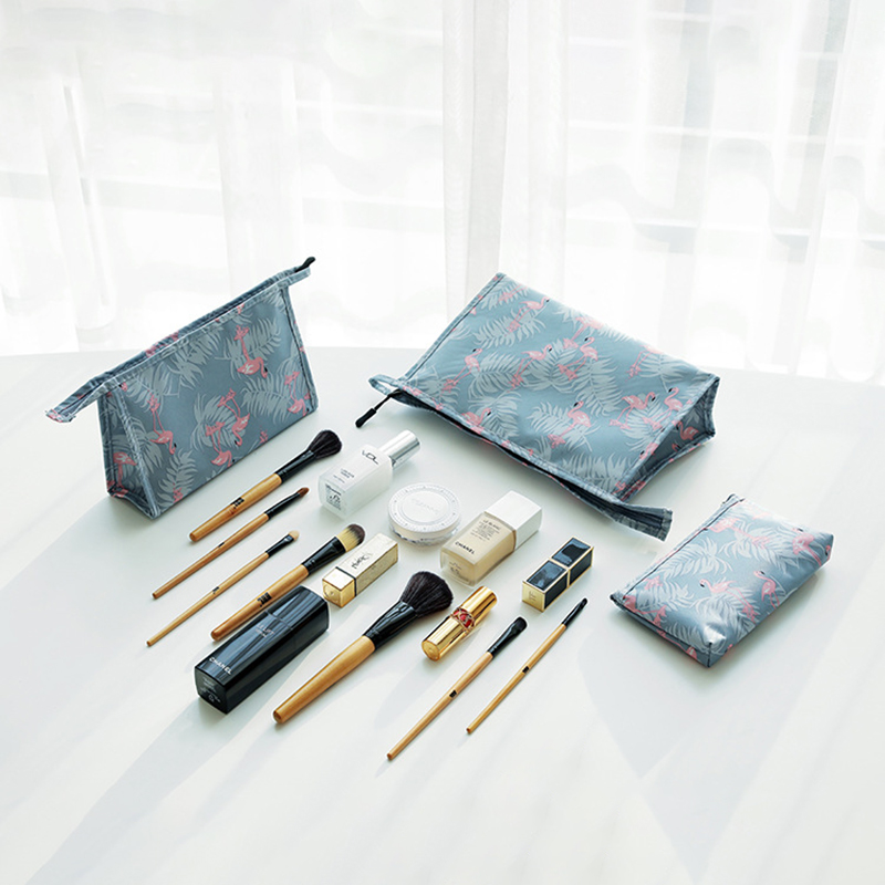 Custom Canvas Toiletry Bag Cosmetic Bag 7
