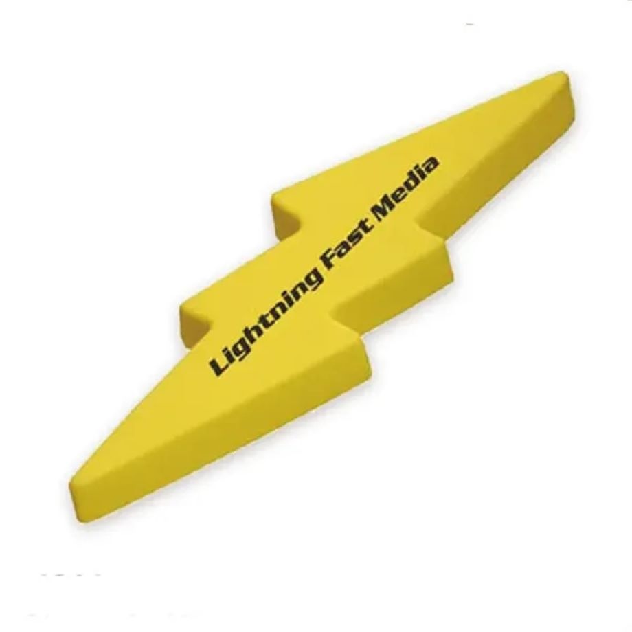 Lightning Shaped Stress Reliever 1