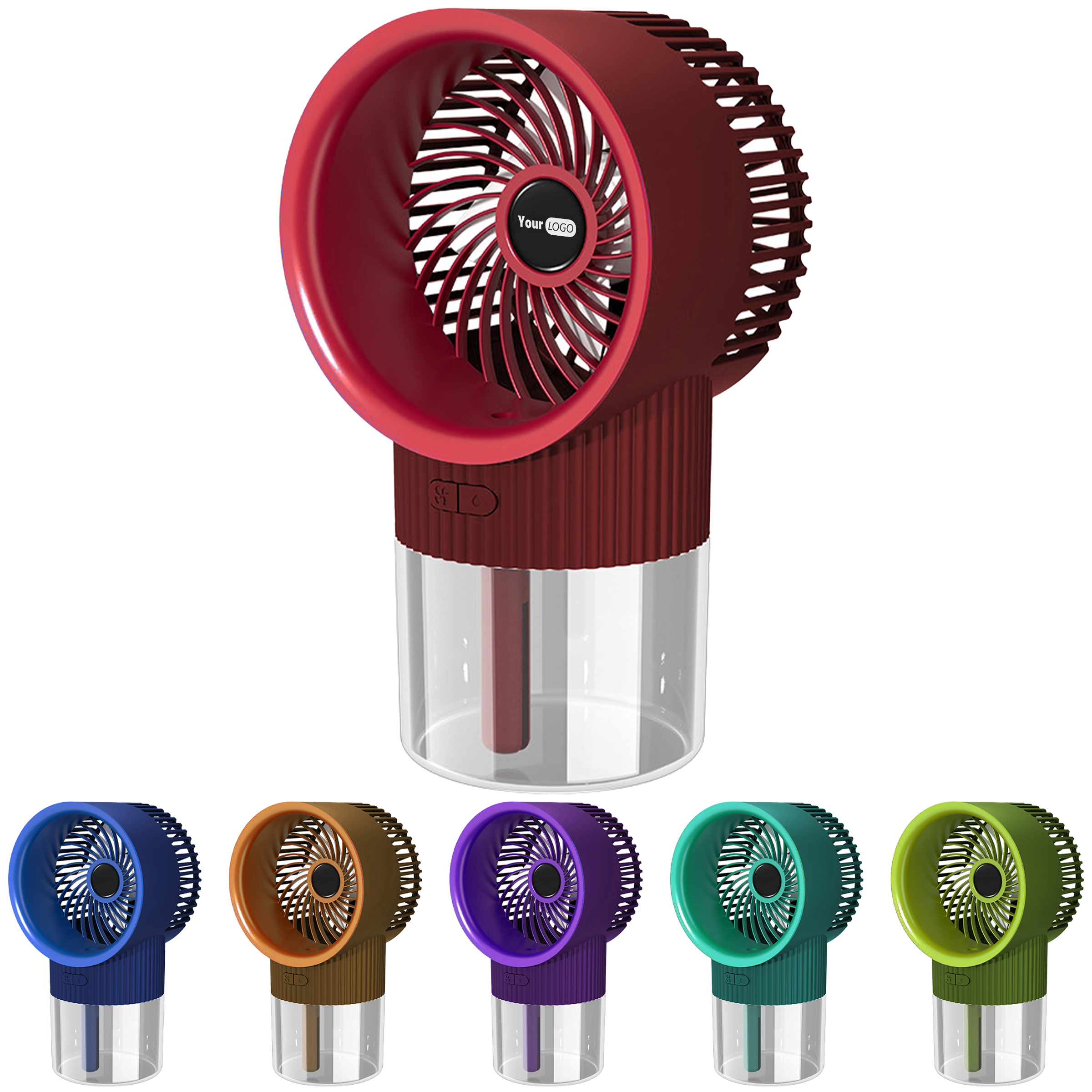 Plastic Personalized 2-in-1 Fan Humidifier 3