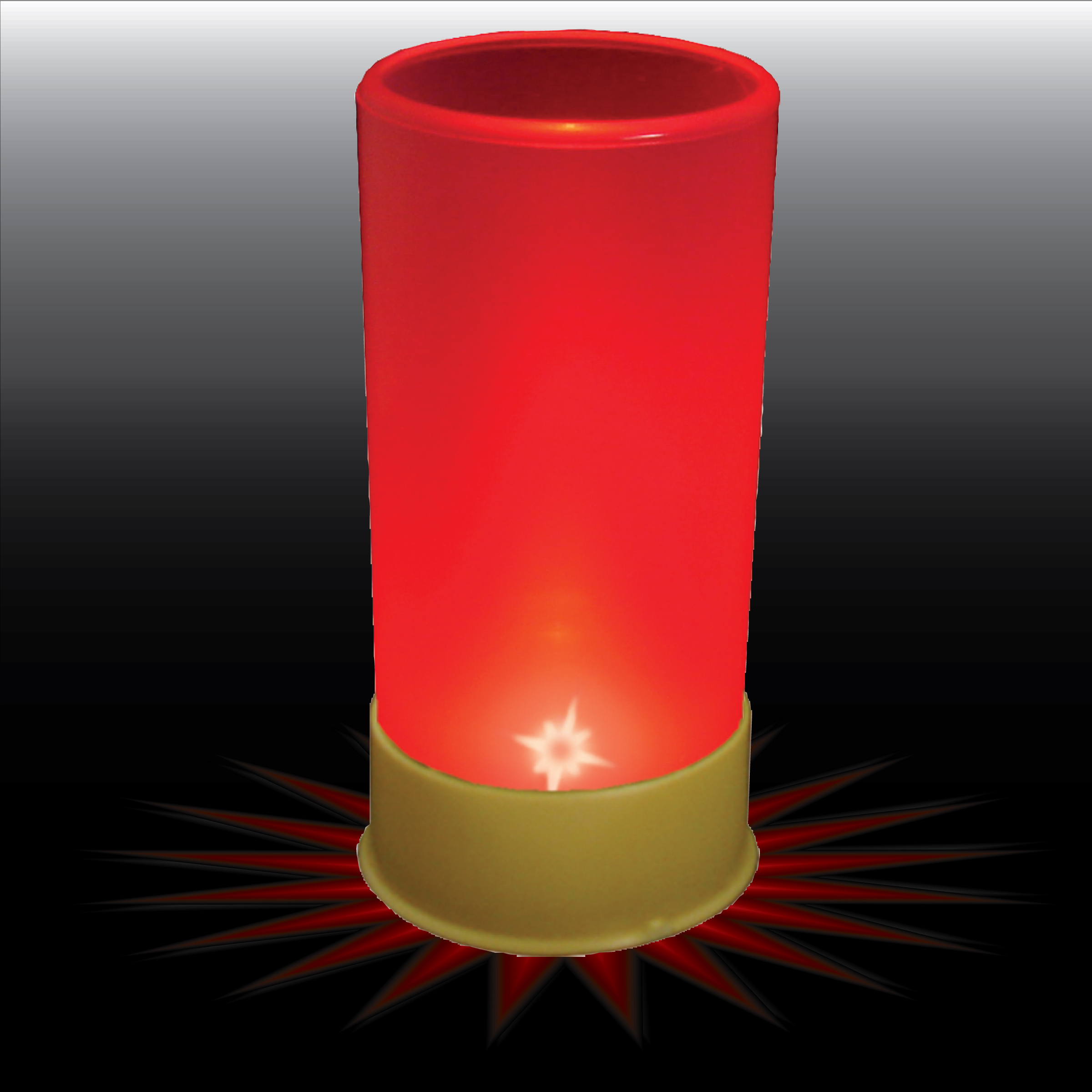 1 5oz Light Up Plastic Shot Gun Shell Style Shooter Shot Glass