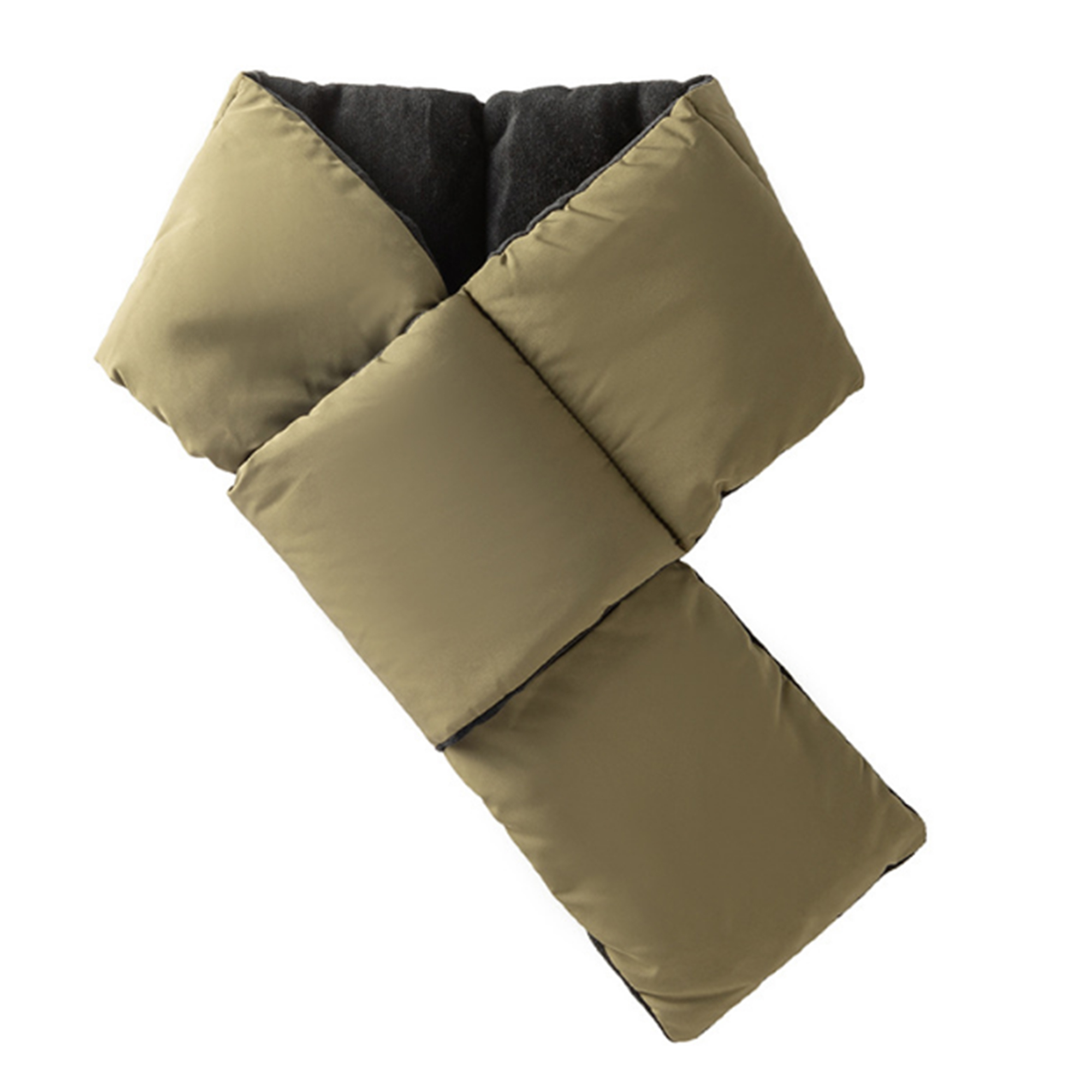 MOQ 50 PCS Puffer Soft Winter Scarf 4