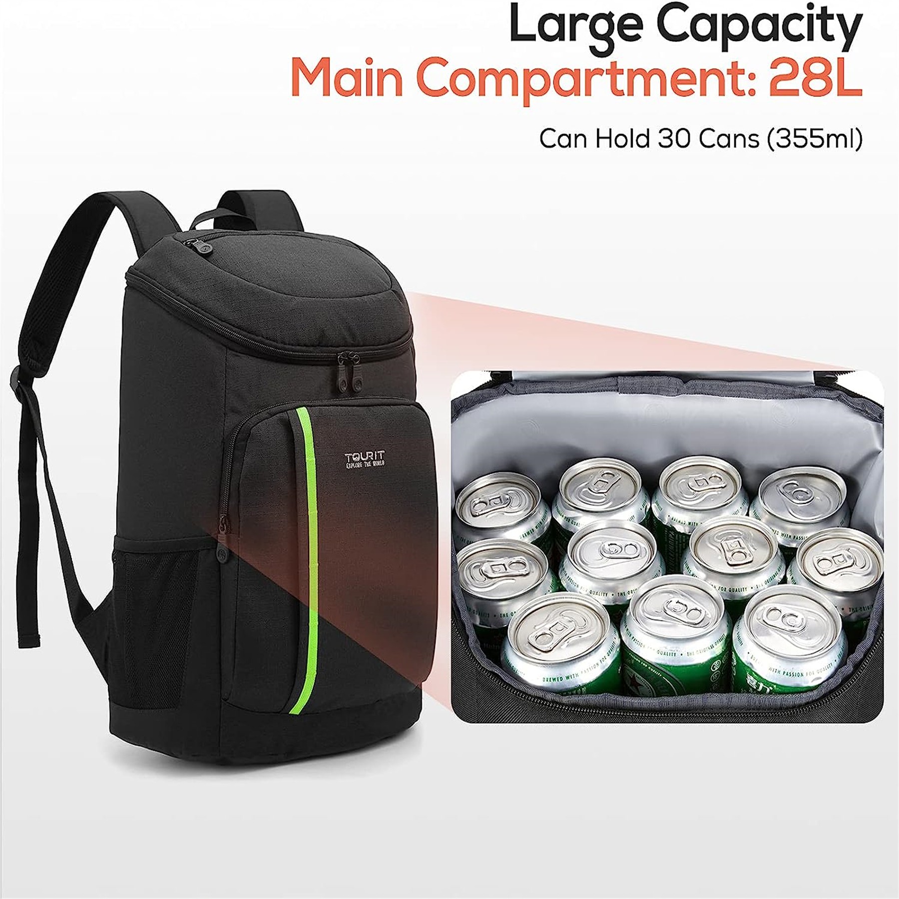 Large Capacity Waterproof Lunch Bag 5