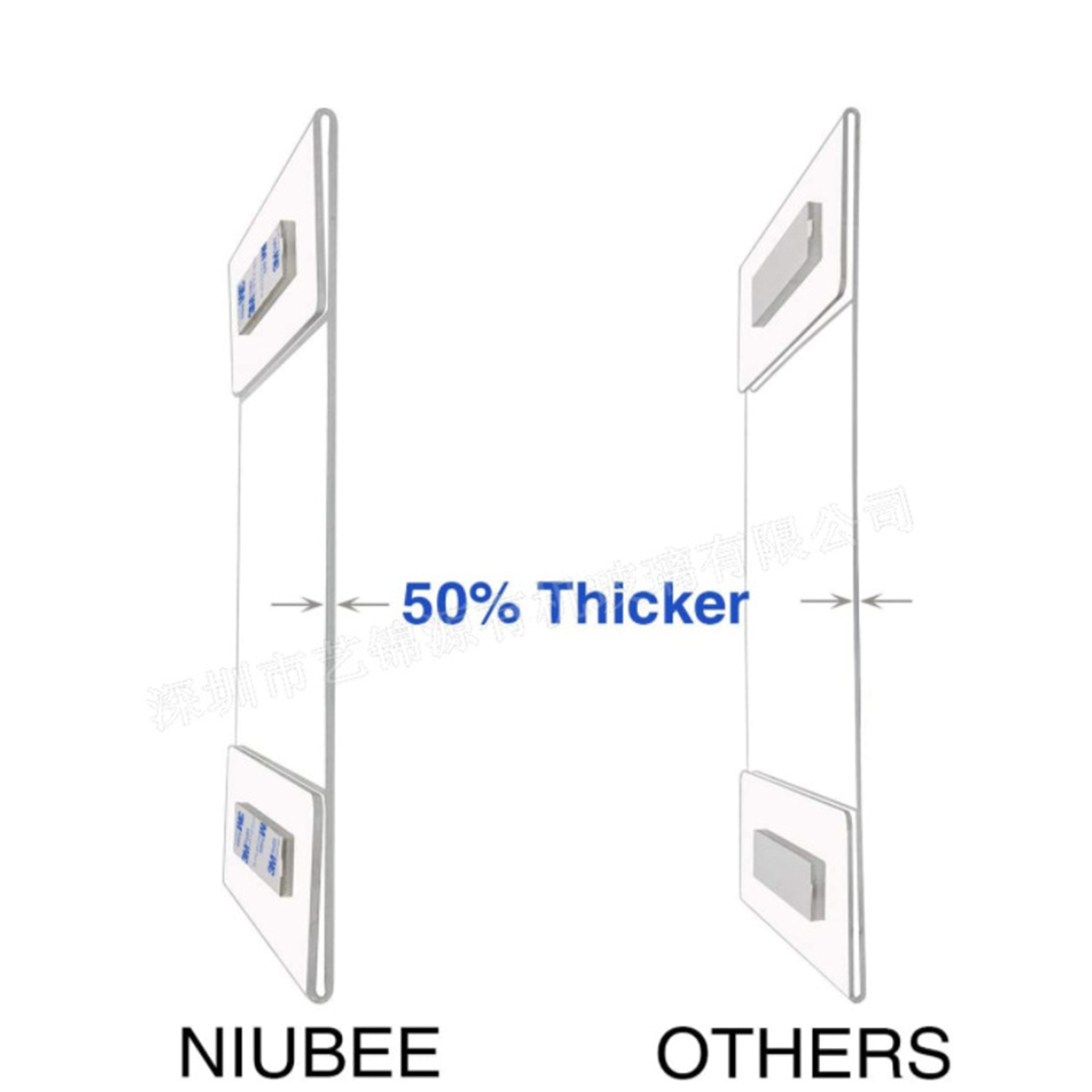 Transparent Clear Acrylic Sign Holder 4