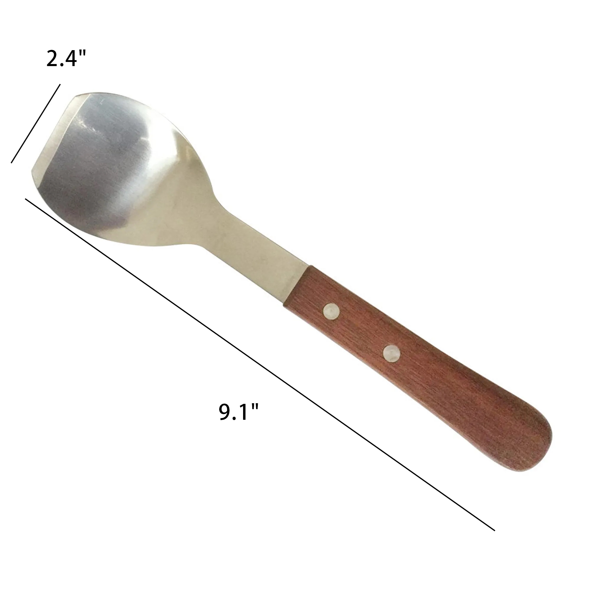 Wooden Handle Ice Cream Scoop 3