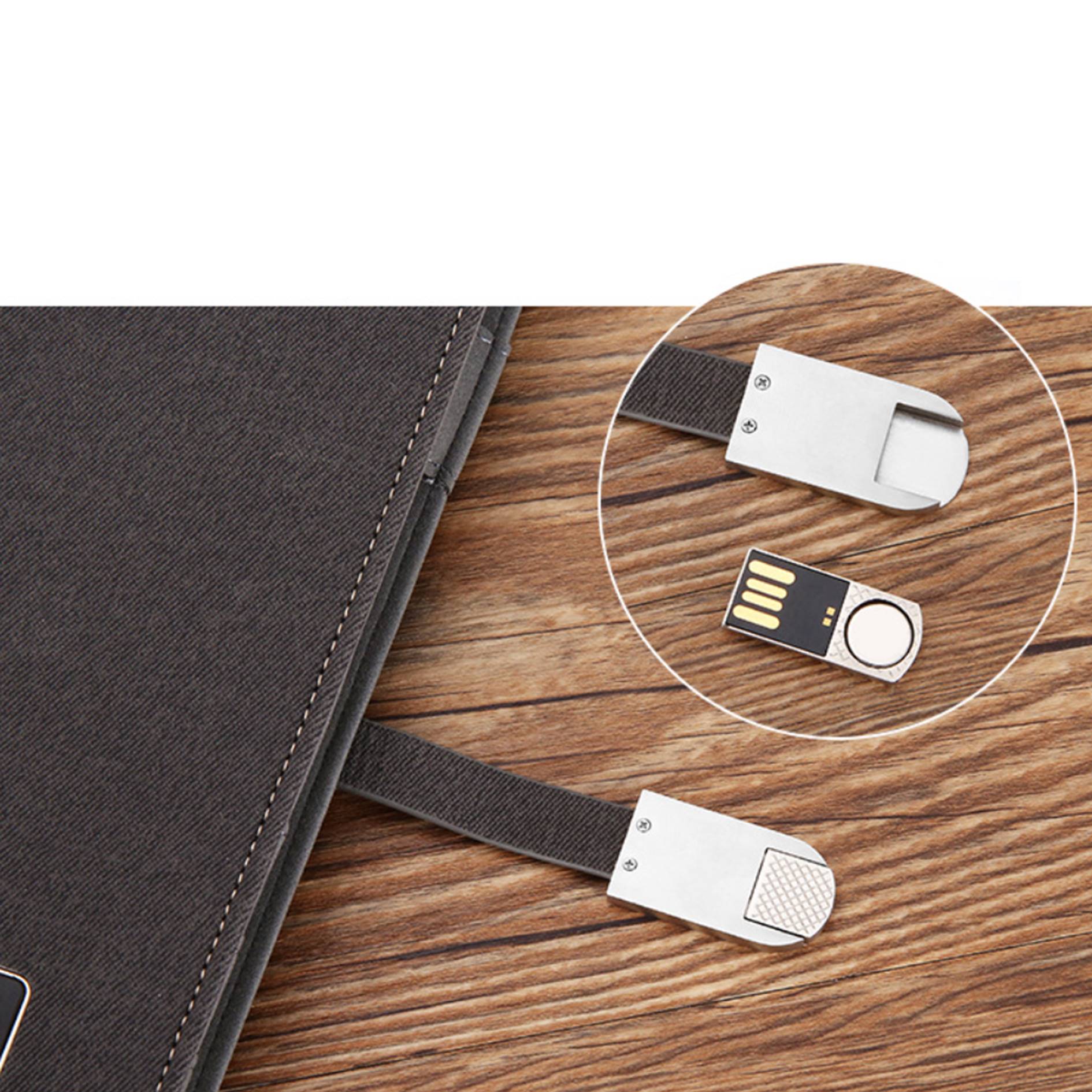 Business Set Notebook w/Power Bank & Flash Drive 5