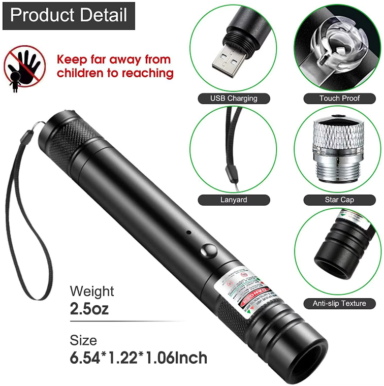 Laser Pointer 2000 Meter Long Range 4