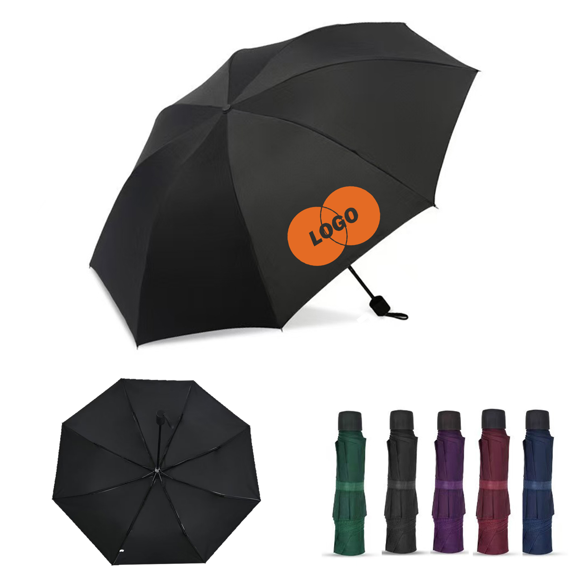 Windproof Travel Rain Umbrella 2