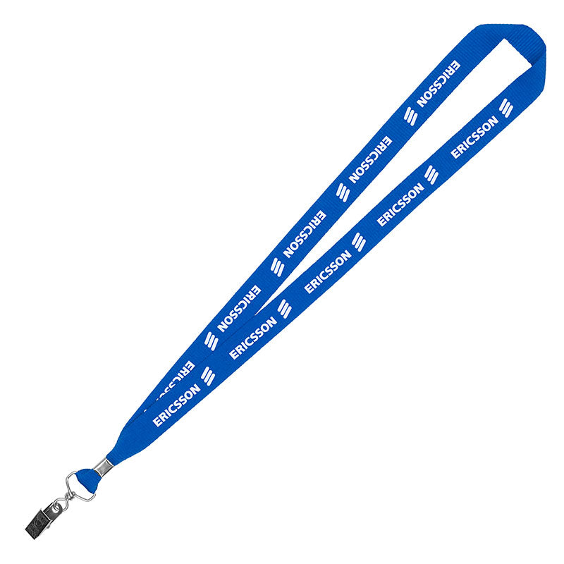 3/4" Eco Friendly rPET Lanyard with Bulldog Clip 6
