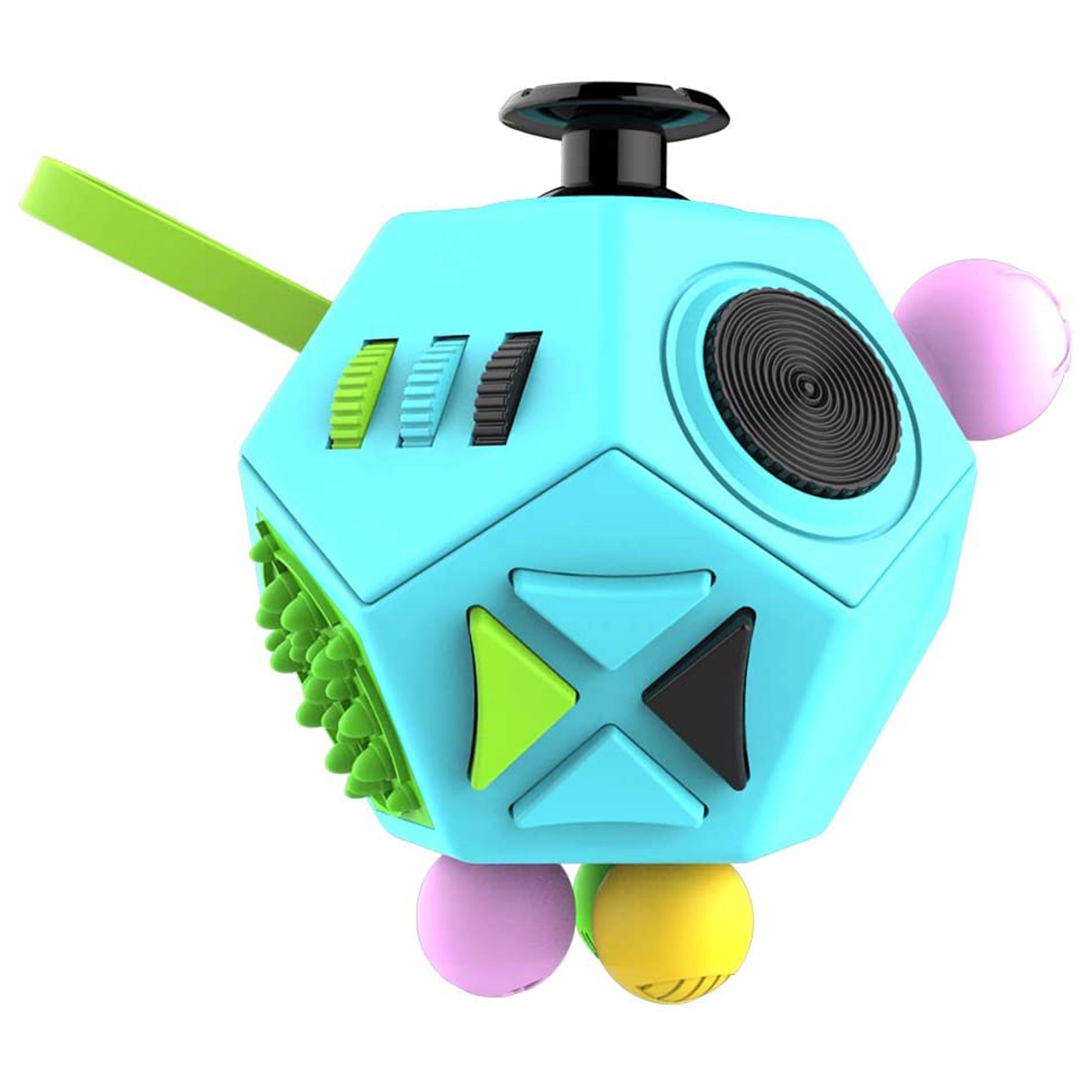 Fidget Dodecagon 12 Side Cube Relieves Stress Anxiety 19