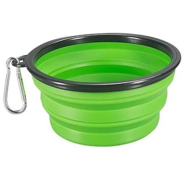 Pet Portable Travel Bowl With Free Carabiner And LOGO Custom 5
