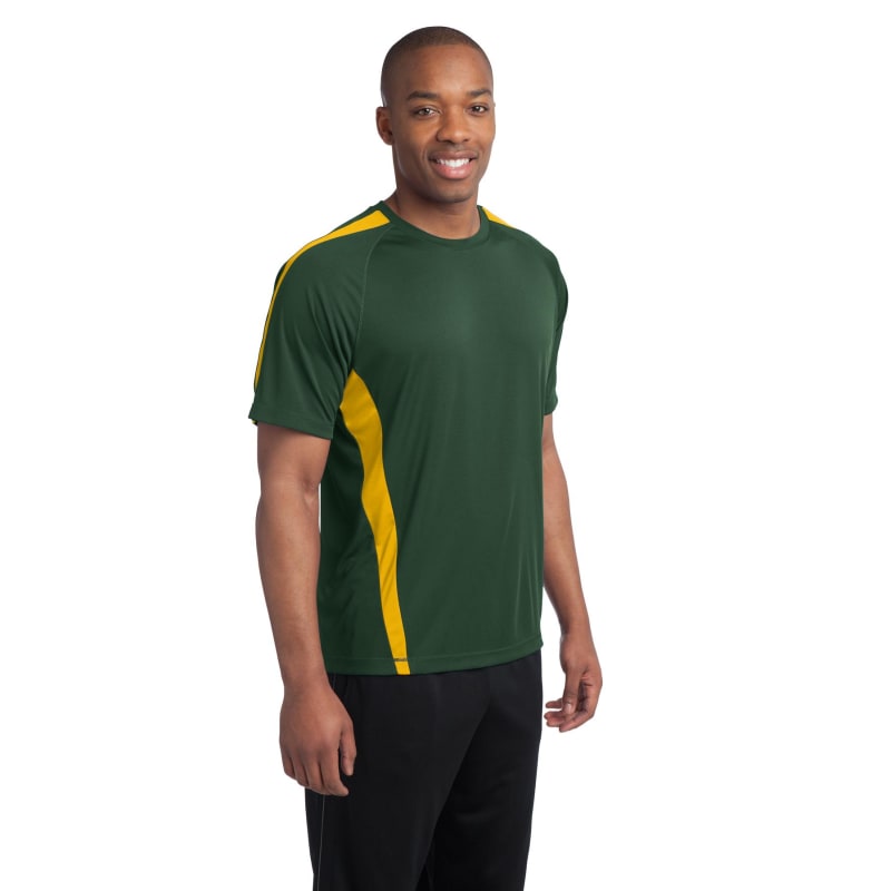 Sport-Tek Colorblock PosiCharge Competitor Tee. 25
