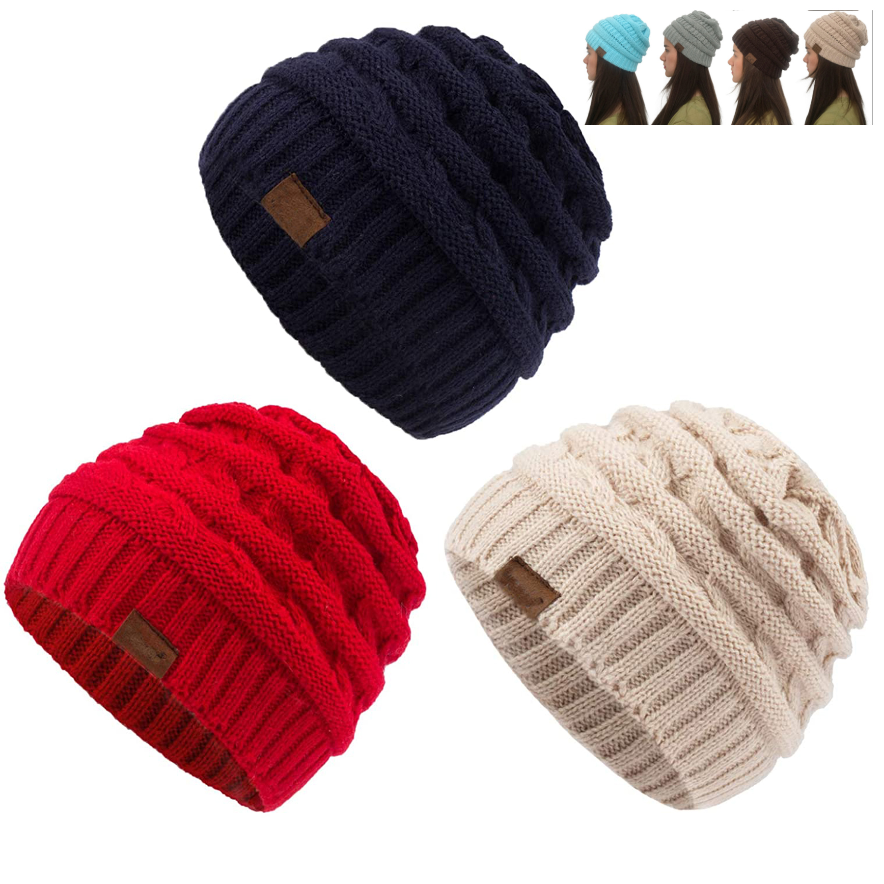 Kids Winter Knit Hat 2