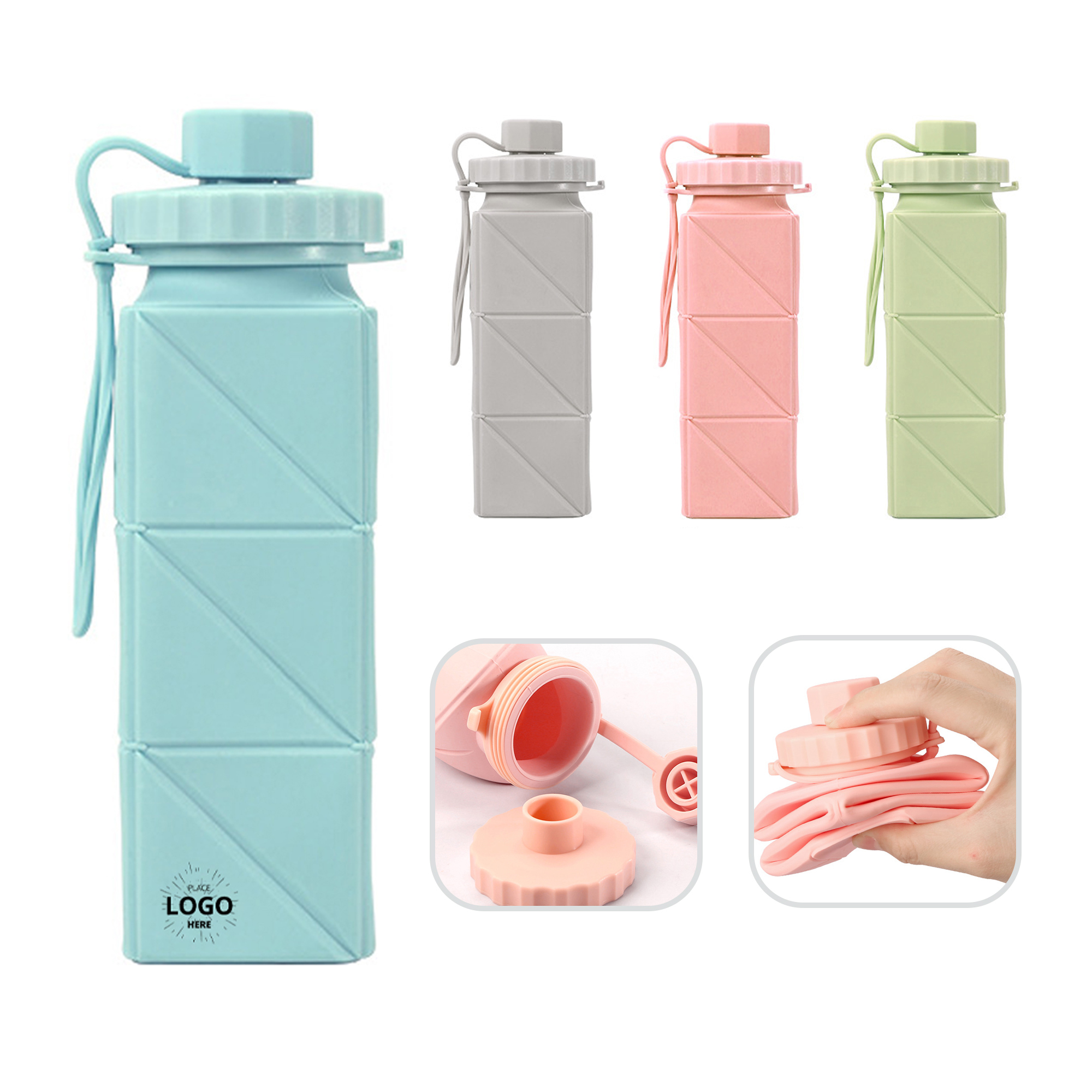 Folding Hiking Water Bottles 2