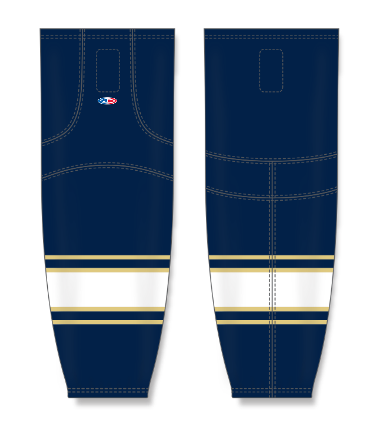 Cut & Sew Pro Hockey Socks HS2100-G40 6