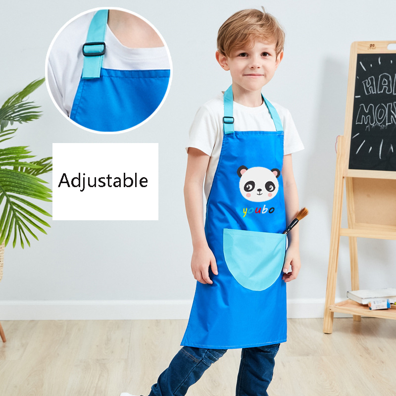 Waterproof High Quality Child Apron w/o Sleeves 4