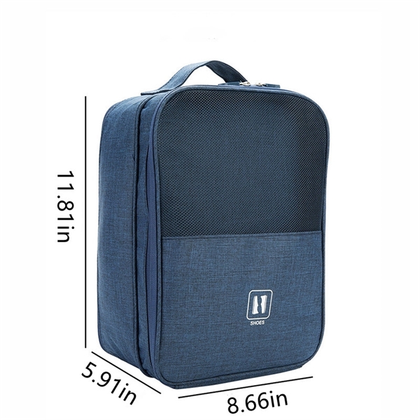 Waterproof Travel Shoes Bag Holds 3 Pairs 10