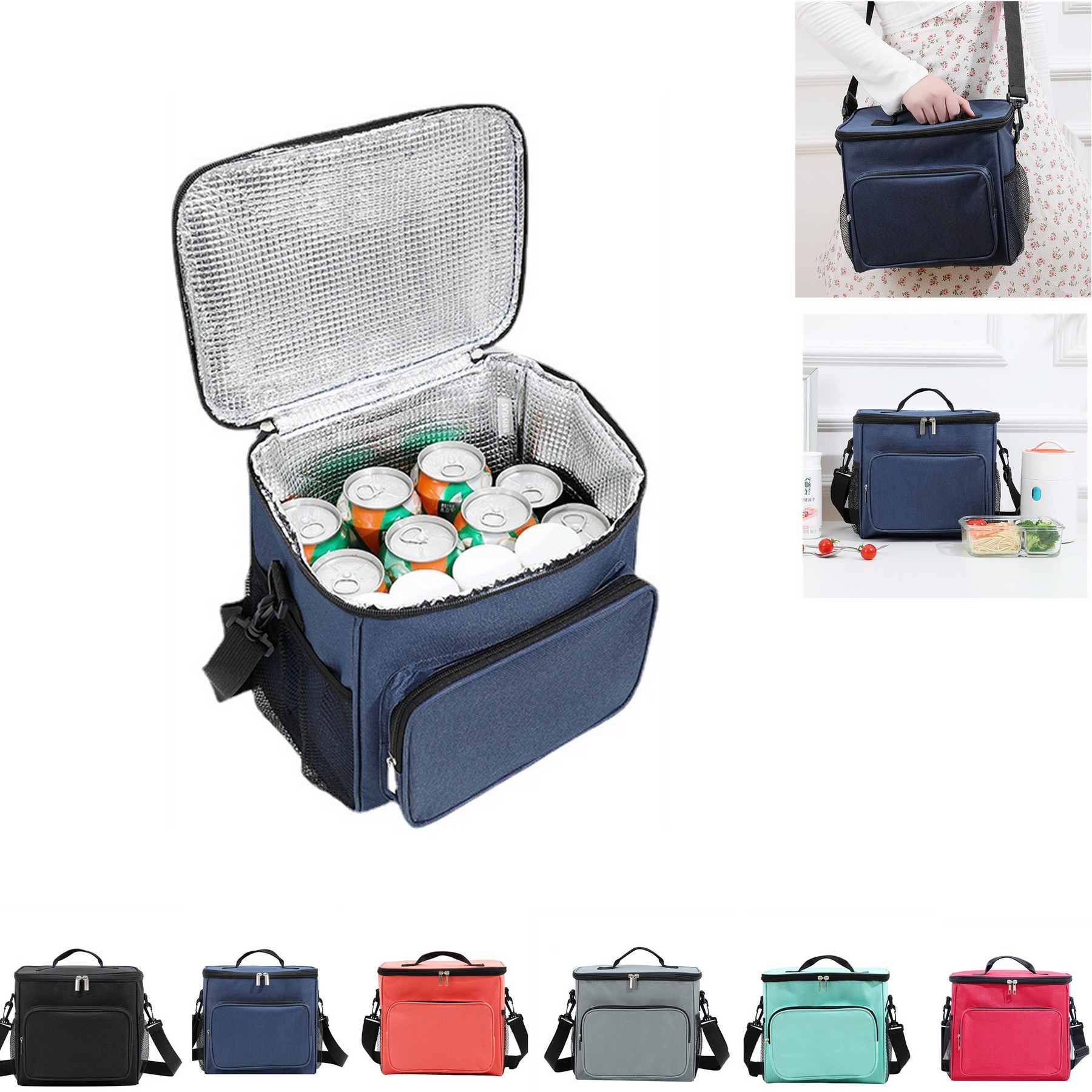 Large Insulated Lunch Bag