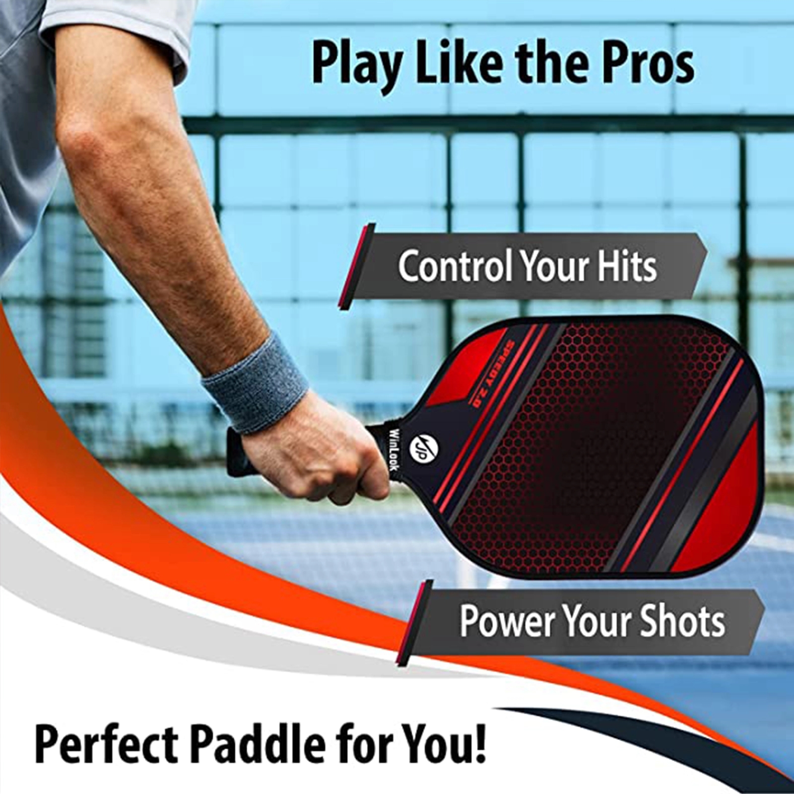 Pickle Ball Set With Imprint Full Color Logo 4