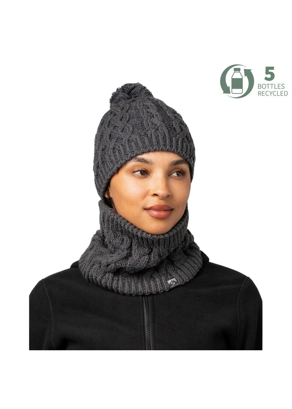 Storm Creek Women's Freeze Baby Fleece-Lined Cable Knit Neck Warmer 4