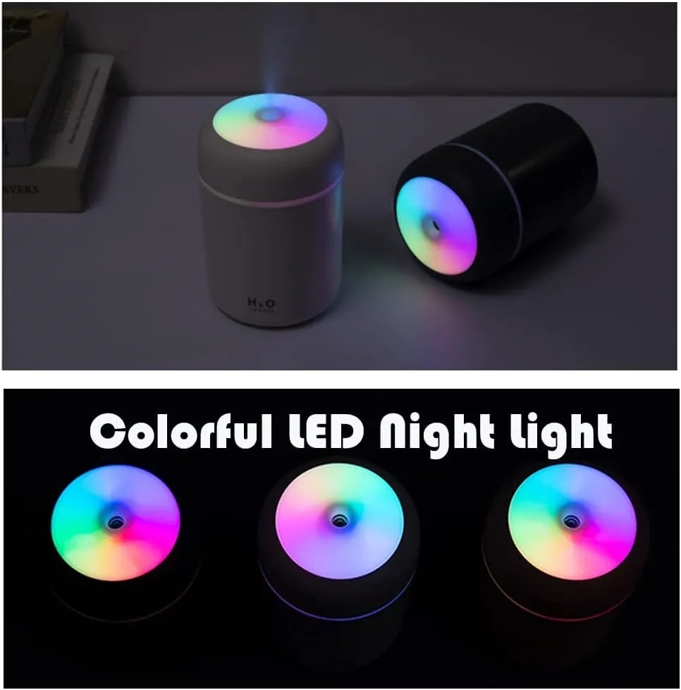 Colorful Night Light Portable Mini Humidifier 3