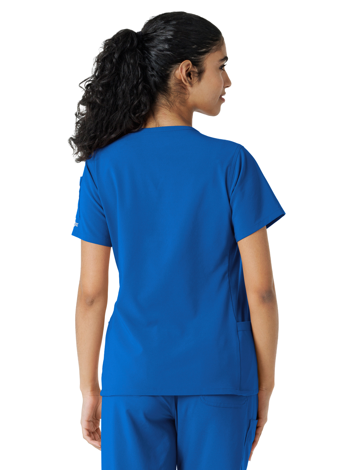Carhartt Scrubs - Force Essentials - Women's Knit Panel Top 2